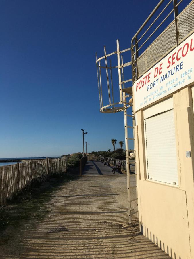 Blue Beach Studio Agde Buitenkant foto